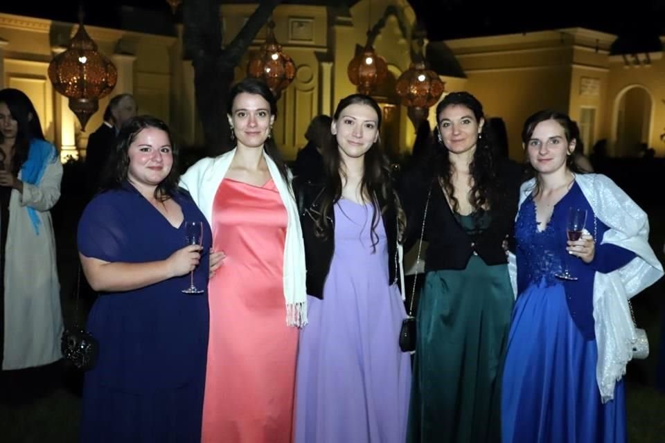 Ida Lamparelli, Alessia Minnone, Valeria Vignola, Sara Casana y Giada Scazzarriello