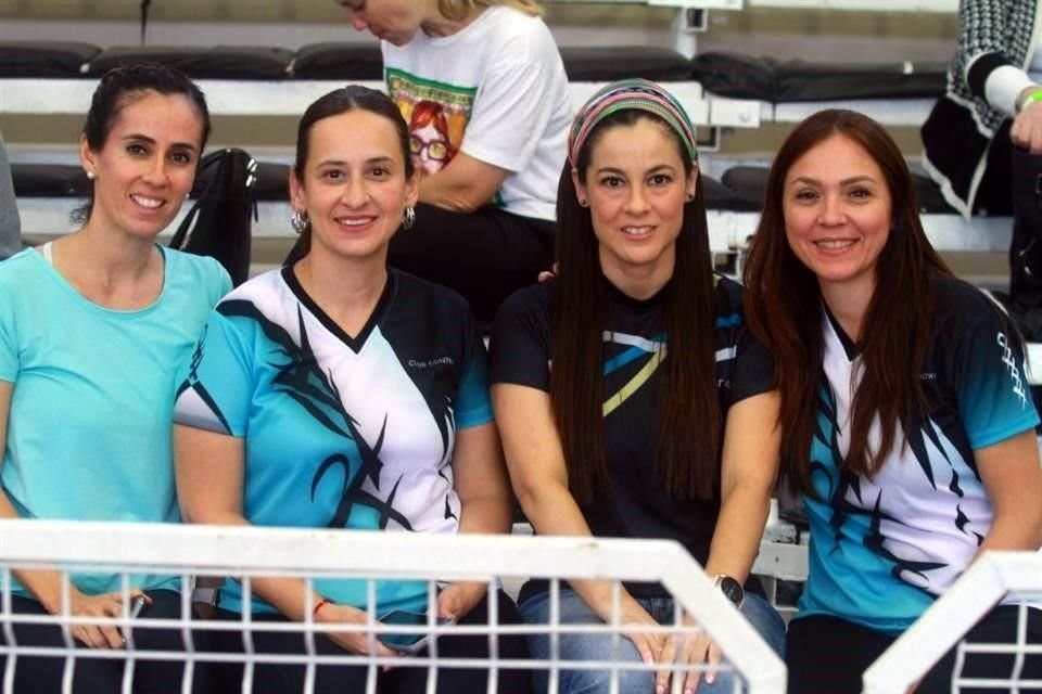 Sandra Guerra, Maribel Gutiérrez, Verónica Romero y Priscila Garza