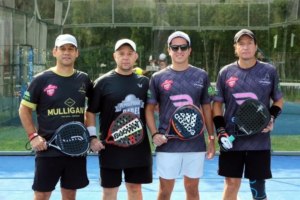 Mauricio Guzman, Gabriel Vazquez, Diago Garza, y Andres Alvarez Tostado