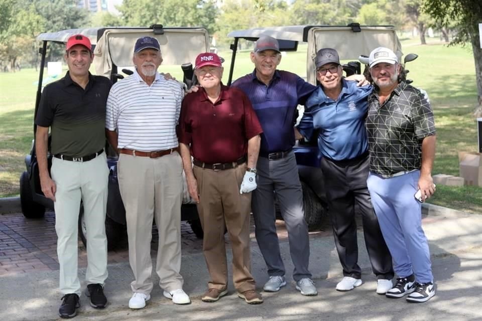 Enrique Rodríguez, Sergio Flores, Othón Welsh, Javier Ibarra, René Arce y Aaron Arce