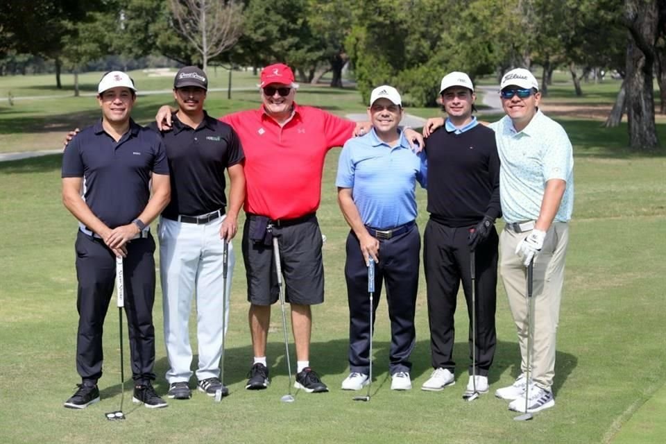 Carlos Chacón, Bernardo Terán, Gabriel Madero, Reynaldo Gómez, Louis Santiago y Mauricio del Alto