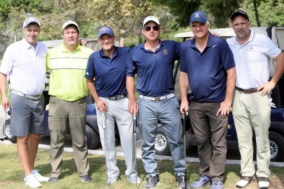 Carlos Treviño, Federico Jasso, Jesús Montaño, Guillermo Martínez, Roberto Martínez y Marco Hernández