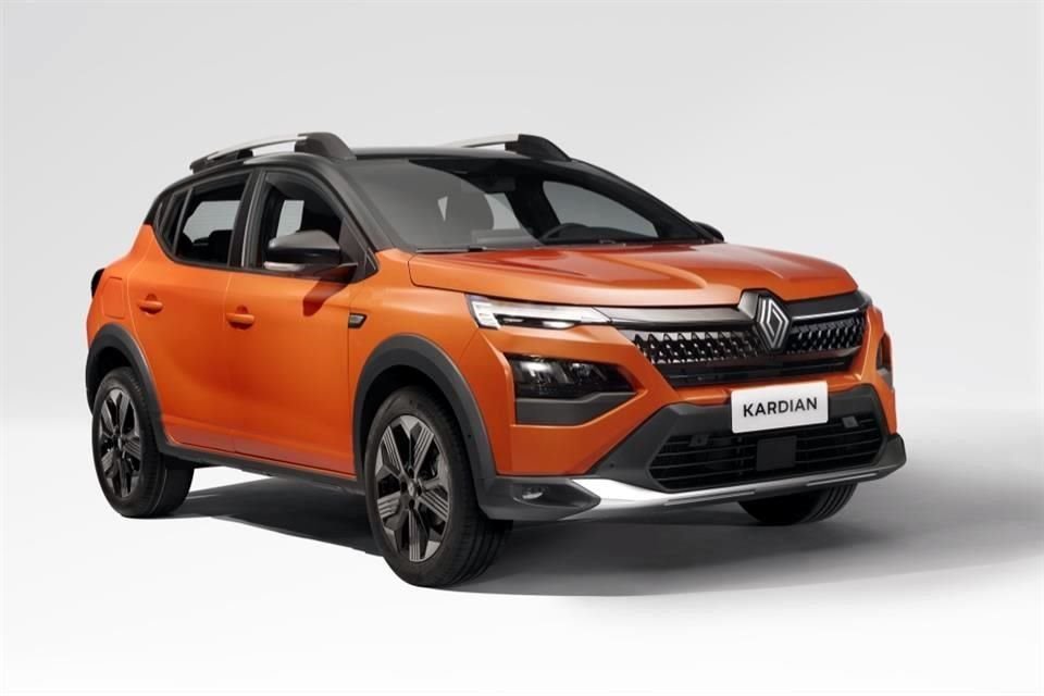 Con 4.12 metros de largo, la Renault Kardian es de los más amplios en el segmento B.