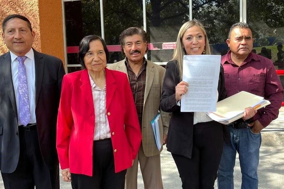 La secretaria general de la delegación de maestros jubilados señaló que la denuncia está respaldada por más de 2 mil docentes.