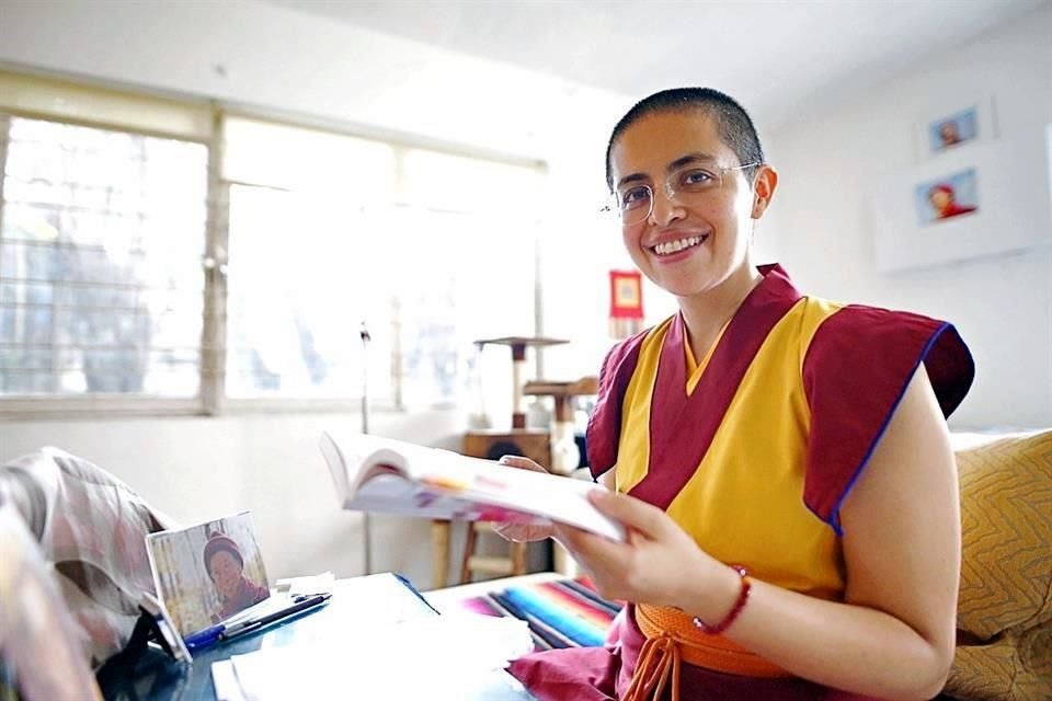 Guen Kelsang Shima, maestra budista de la meditación del Centro de Meditación Kadampa de Monterrey.