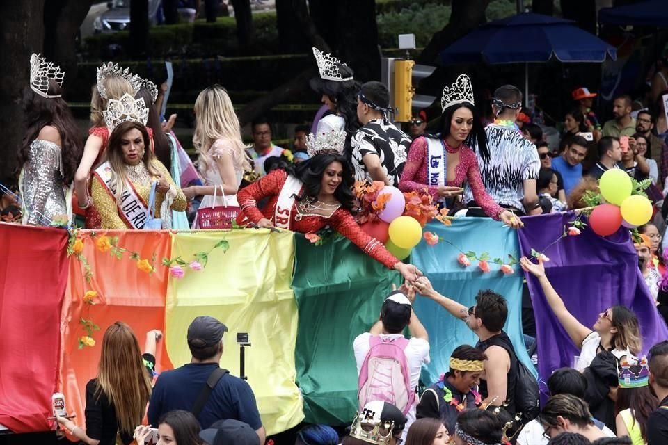 Aspecto de la Marcha del Orgullo LGBTTTIQ+ de 2019, la última que se llevó a cabo antes de la pandemia.