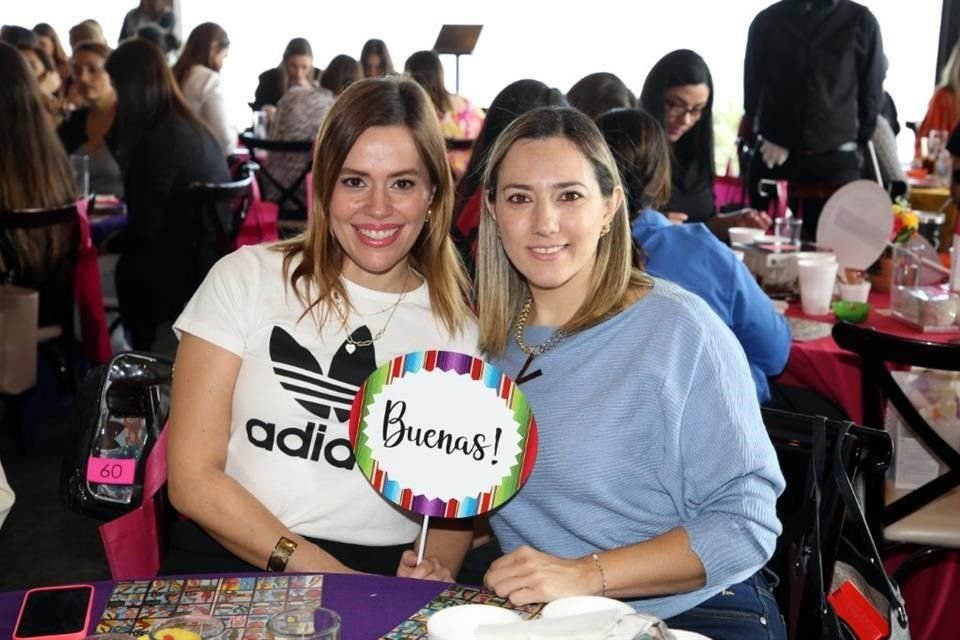 Cynthia Gutiérrez y Violeta Calderón
