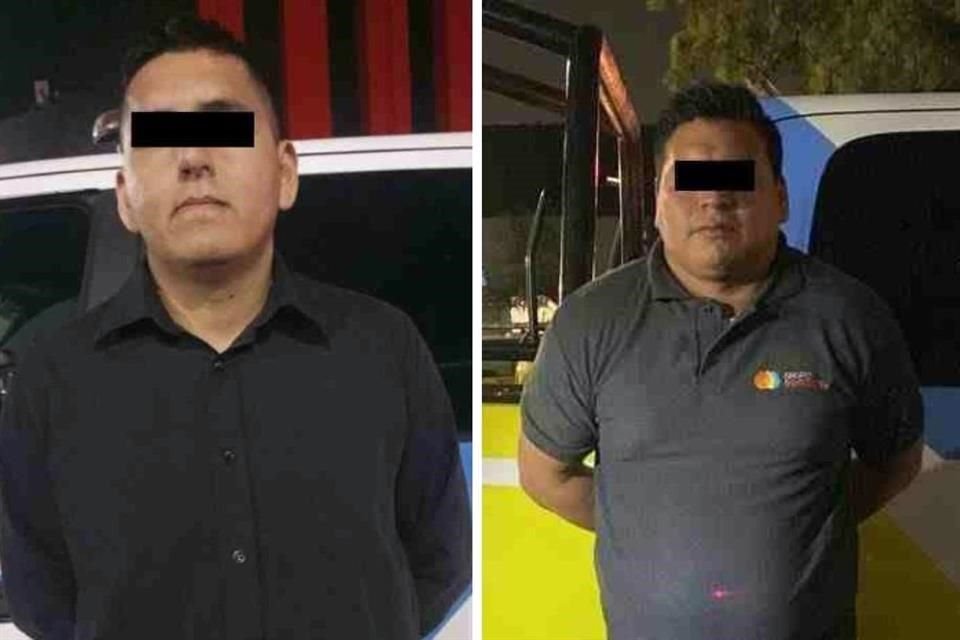 Ricardo de Jesús Z., de 39 años, y Dilan Fabián D., de 29.