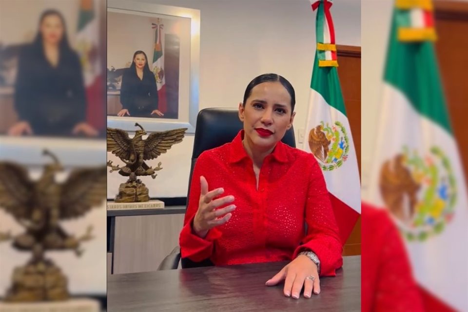  Tras designación de Taboada como candidato único del PAN al Gobierno de CDMX, Sandra Cuevas dijo que seguirá en contienda por postulación.