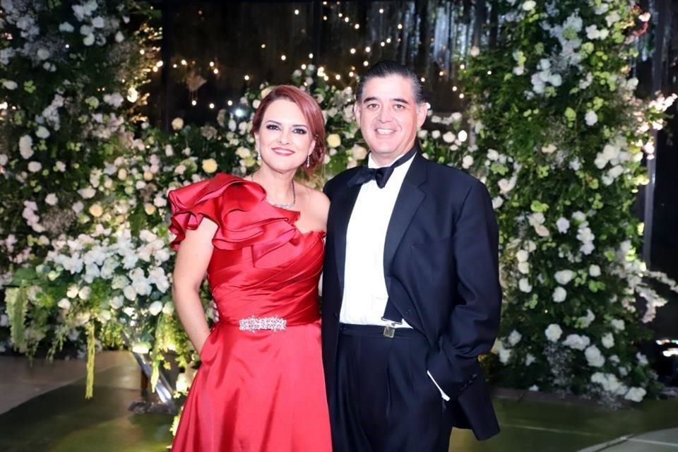 Karina Tamez de Arizpe y David Arizpe