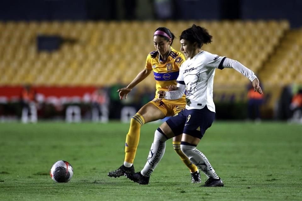 Tigres Femenil se metió a Semifinales del Apertura 2023 al vencer 2-1 a Pumas y eliminarlas con global de 5-2. Belén Cruz y Stephany Mayor anotaron los goles del triunfo.