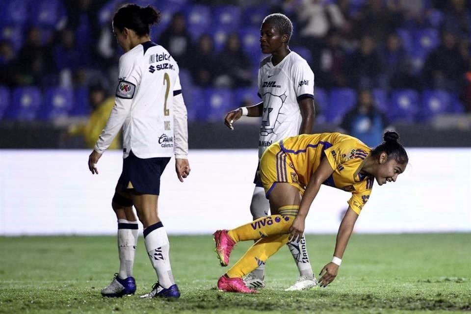 Tigres Femenil se metió a Semifinales del Apertura 2023 al vencer 2-1 a Pumas y eliminarlas con global de 5-2. Belén Cruz y Stephany Mayor anotaron los goles del triunfo.