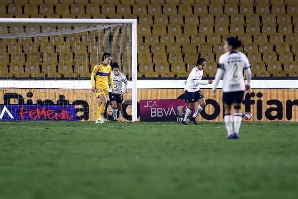 Tigres Femenil se metió a Semifinales del Apertura 2023 al vencer 2-1 a Pumas y eliminarlas con global de 5-2. Belén Cruz y Stephany Mayor anotaron los goles del triunfo.