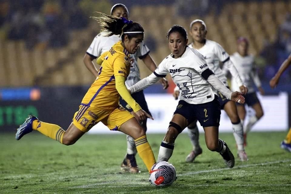 Tigres Femenil se metió a Semifinales del Apertura 2023 al vencer 2-1 a Pumas y eliminarlas con global de 5-2. Belén Cruz y Stephany Mayor anotaron los goles del triunfo.