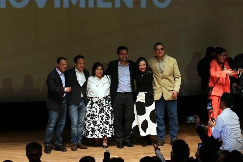 La bancada naranja de Movimiento Ciudadano informaron sobre logros obtenidos y respaldaron al aspirante a candidato presidencial Samuel García.