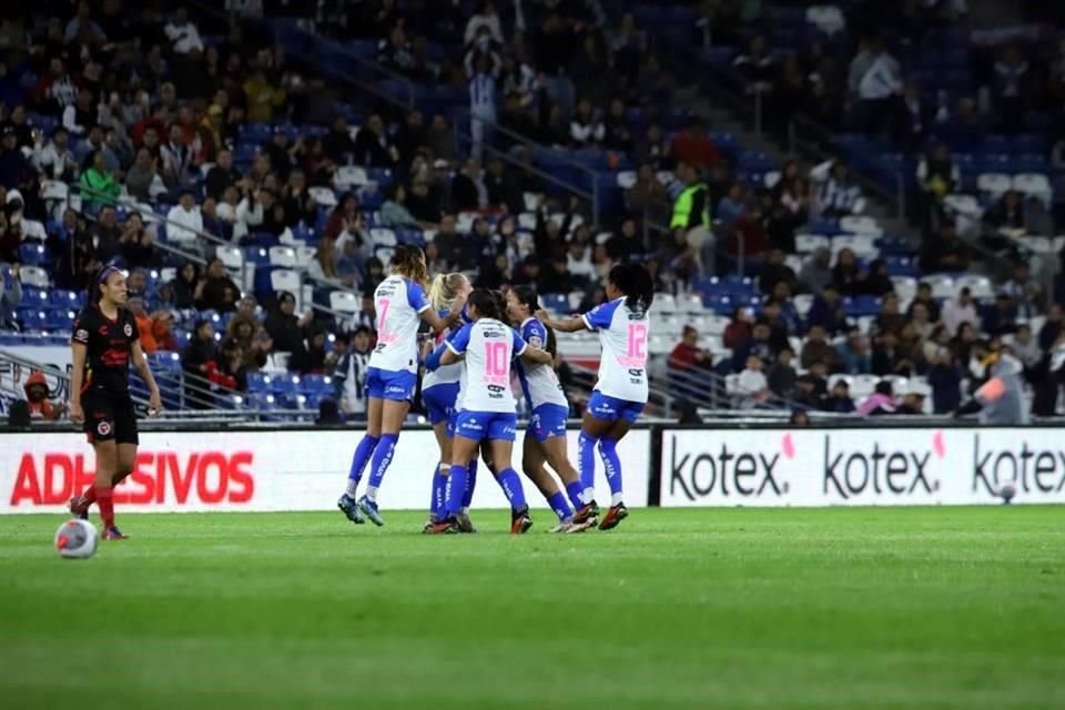 Rayadas le pasó por encima a Xolas de Tijuana con un 6-3 en la vuelta de Cuartos de Final, para meterse a Semifinales con un contundente global de 8-4; en la siguiente instancia habrá Clásico Regio.