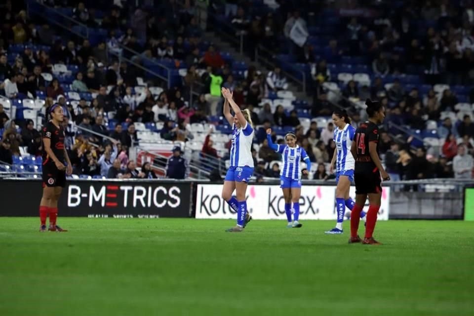 Rayadas le pasó por encima a Xolas de Tijuana con un 6-3 en la vuelta de Cuartos de Final, para meterse a Semifinales con un contundente global de 8-4; en la siguiente instancia habrá Clásico Regio.