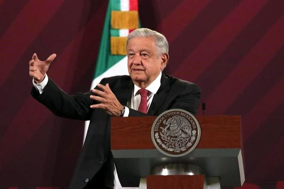 El Presidente López Obrador.