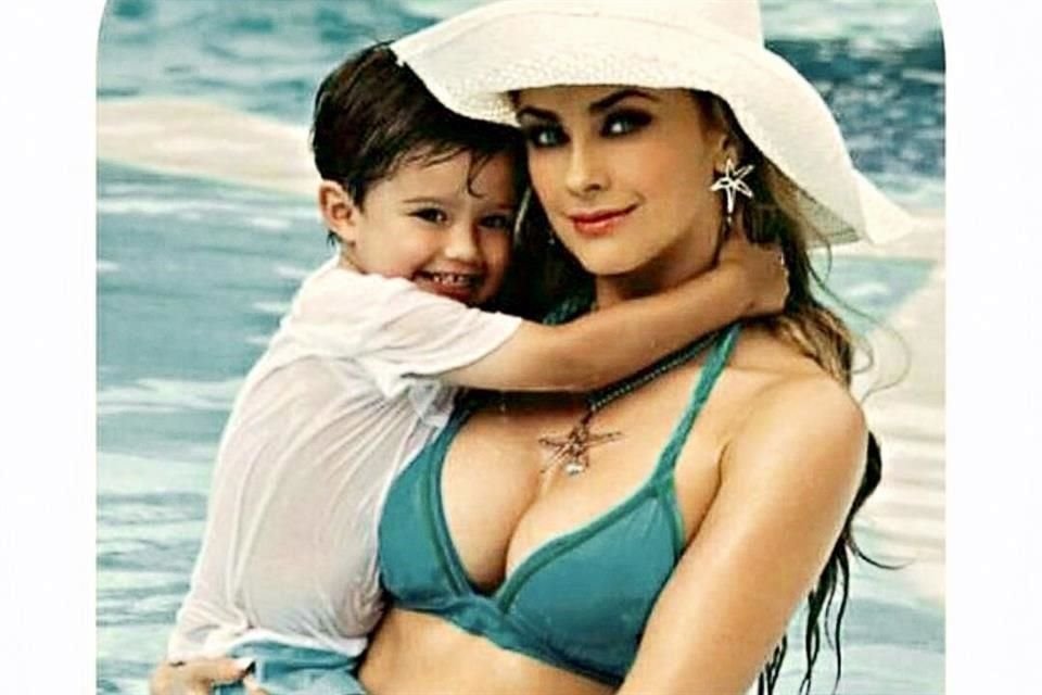 Luis Miguel y Aracely Arámbula tuvieron dos hijos, Daniel y Miguel.