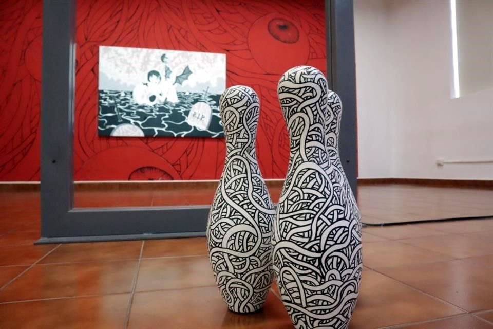 'Parásitos' se exhibe en la Escuela Adolfo Prieto, en el Parque Fundidora.