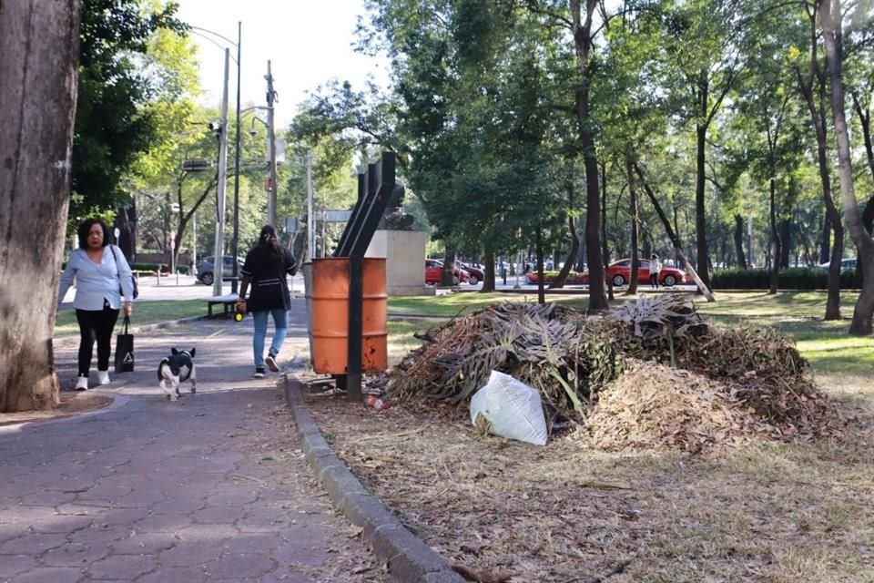 El Parque Líbano forma parte y cae dentro de la jurisdicción del Bosque de Chapultepec, en la Alcaldía Miguel Hidalgo.