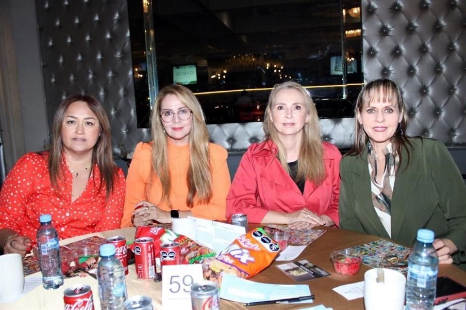 Aymee González, Belinda Guerrero, Nancy Flores y Mary De Vela