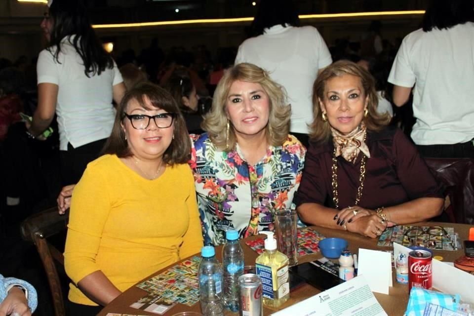 Leticia Armendáriz, Clara Rodríguez y Argelia Ramírez