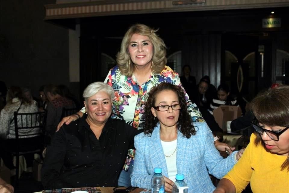 Virginia Guzmán Garza, Clara Rodríguez y Yaneth Gómez