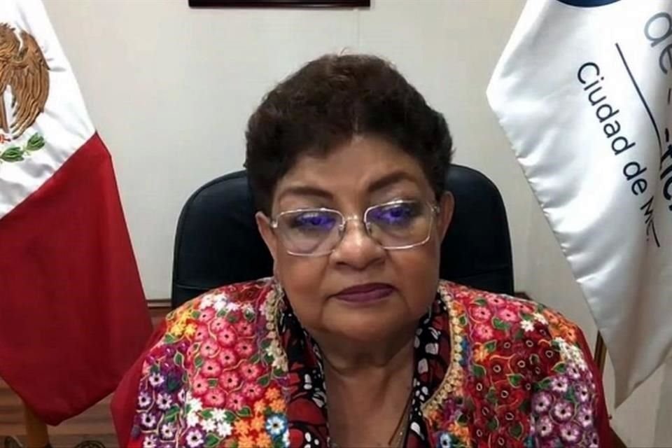 La entrevista de diputados a Ernestina Godoy se realizó en formato virtual, al día siguiente se tuvo que haber discutido su ratificación en comisiones.