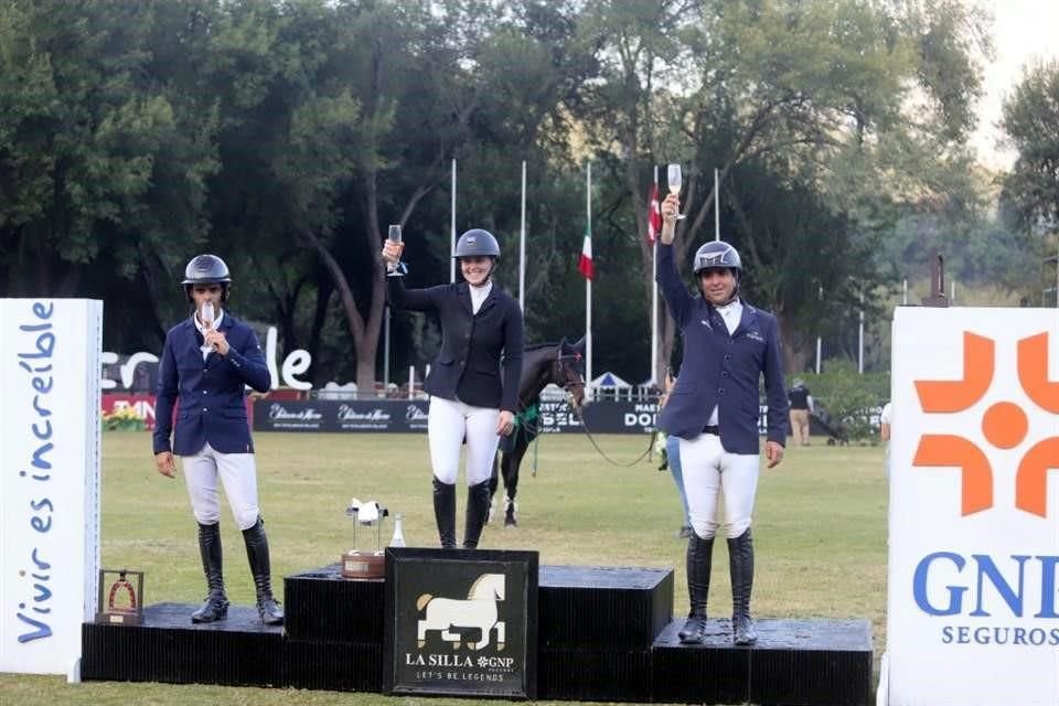 Emanuele Camilli, Rikke Belinda Barker y Nicolás Pizarro