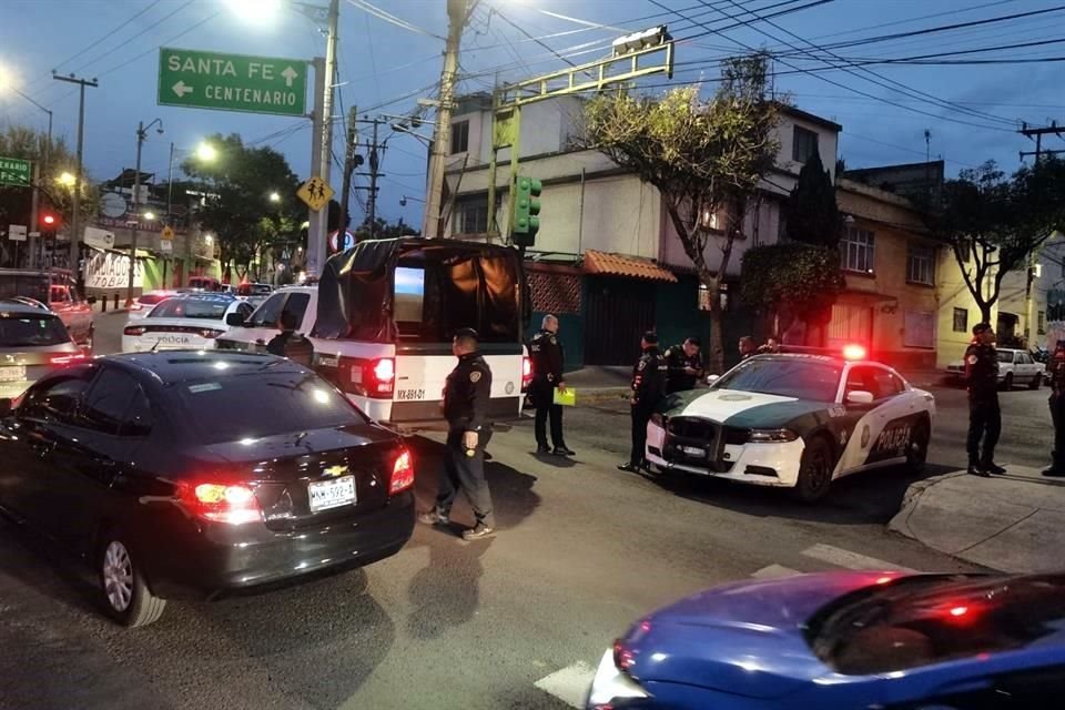 Un hombre fue atacado a tiros en el cruce de Calle Diecisiete y Alta Tensión.