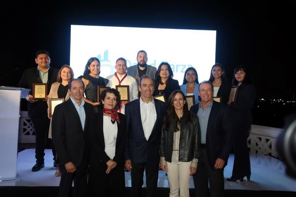 Grupo de premiados.