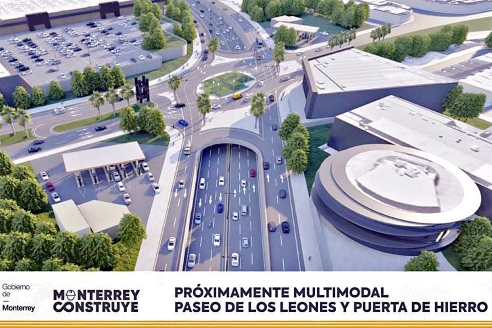 El proyecto contempla un multimodal en la Avenida Paseo de los Leones y Puerta de Hierro.