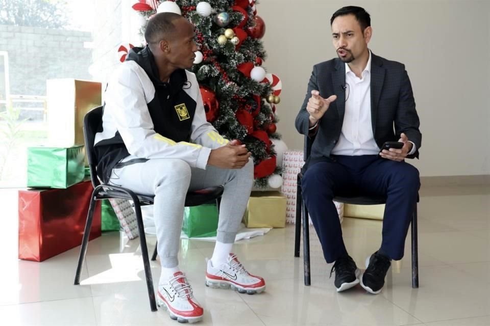 El colombiano estuvo en un frente a frente con CANCHA.