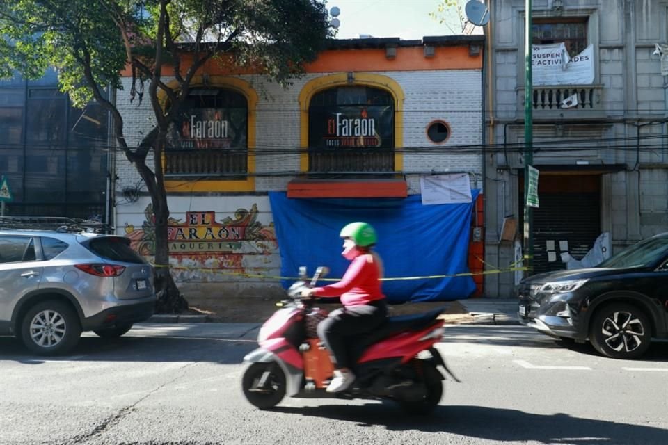 'Al momento de la visita se cataloga de alto riesgo', cita el texto de la Jefatura de Protección Civil de la demarcación.