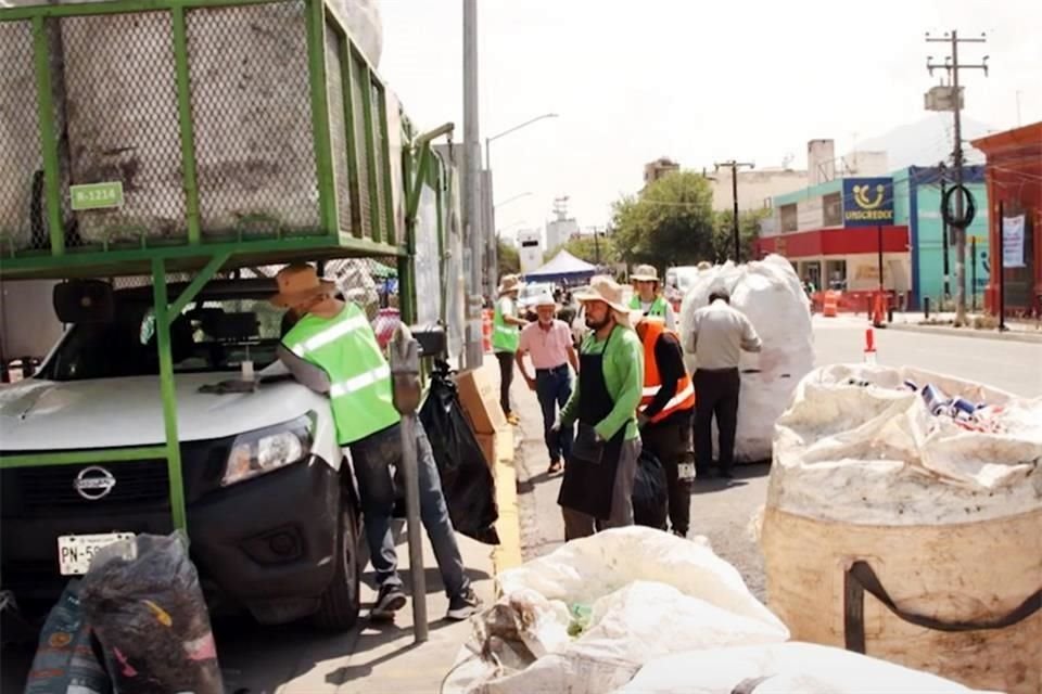 Las brigadas de reciclaje son una de las actividades que merecieron distinción de la agrupación.