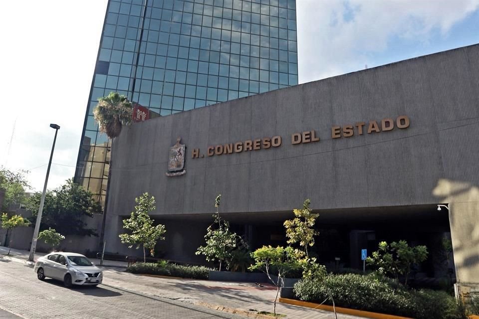 Edificio del Congreso local del Estado de Nuevo León.