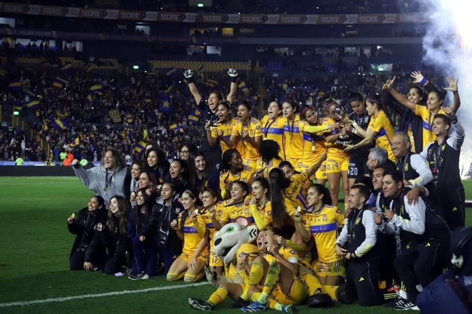 Tigres Femenil conquistó su sexto título de Liga MX Femenil.