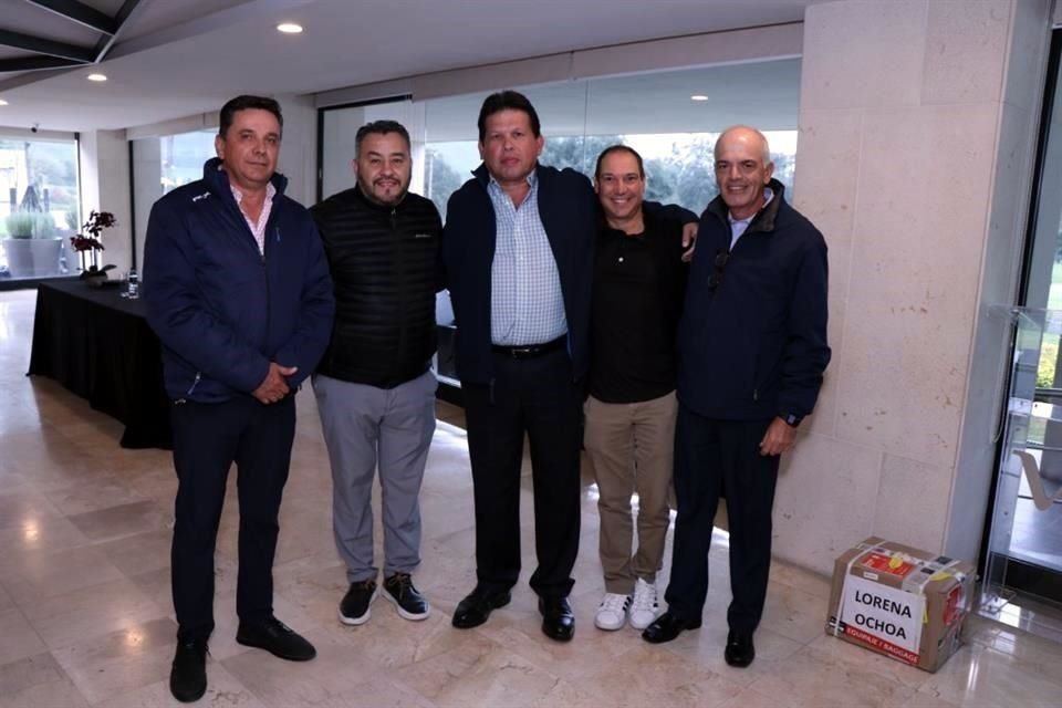 Carlos Treviño, Genaro Ibarra, Mario Martínez, Jaime de la Garza y Jaime Portilla