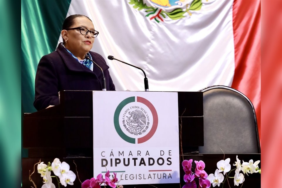 Rosa Icela Rodríguez, titular de la SSPC, solicitó a la Cámara baja reformar la Constitución para hacer de la extorsión un delito grave.