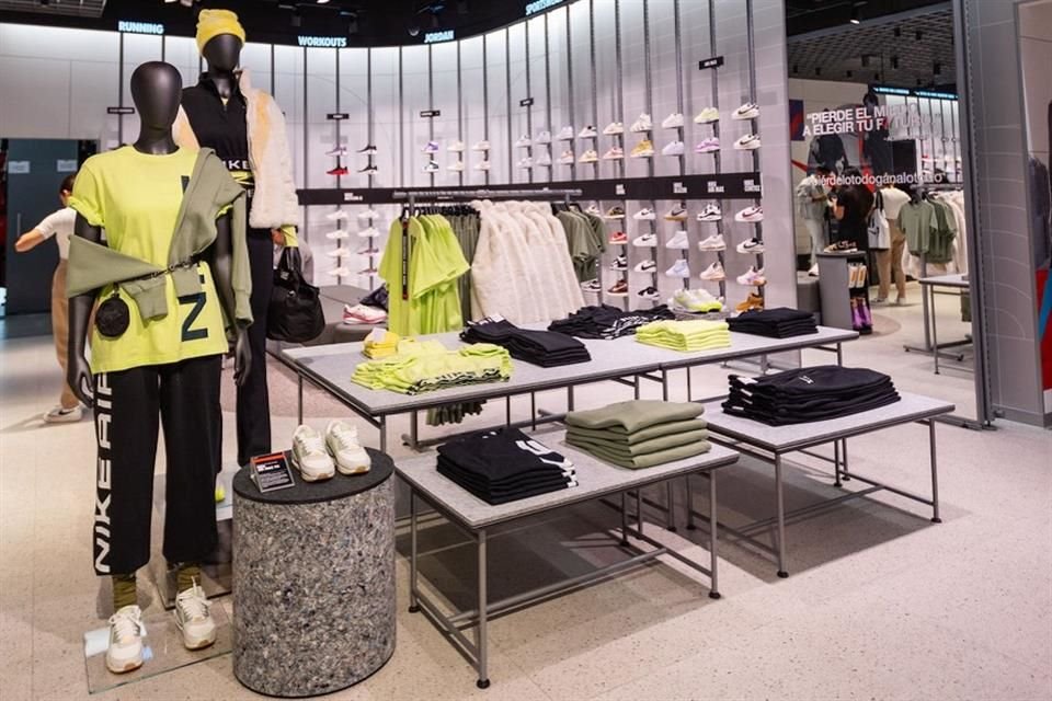 La nueva tienda física de Nike busca ofrecer un alcance más inmediato a los consumidores y potenciales consumidores de la marca.