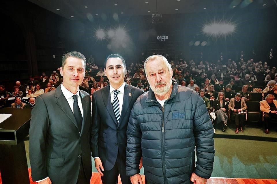 Fernando Margáin, Luis Susarrey y Mauricio Fernández.