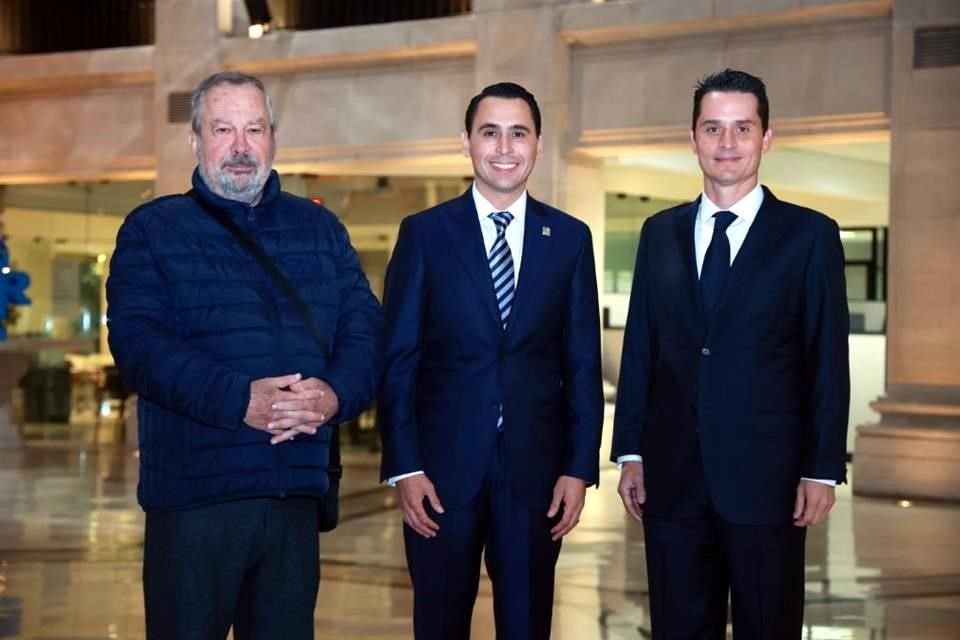 Mauricio Fernández, Luis Susarrey y Fernando Margáin Sada.