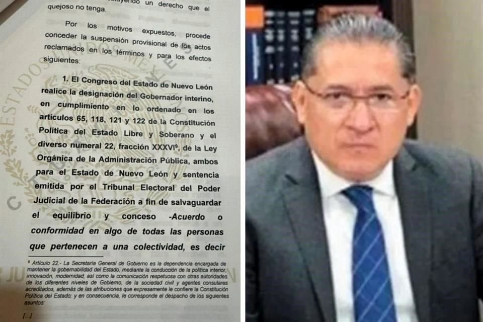 El Legislativo informó que la queja se deriva de la suspensión provisional que el Juez laboral Gabriel Dominguez Barrios concedió.