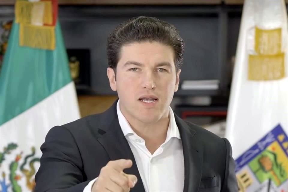 Samuel García, Gobernador de Nuevo León.