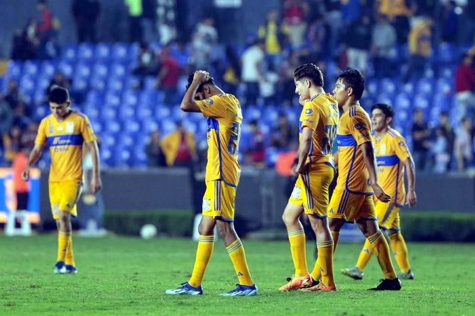 Tigres Sub 23 cayó 2-0 con Chivas y perdió el título.