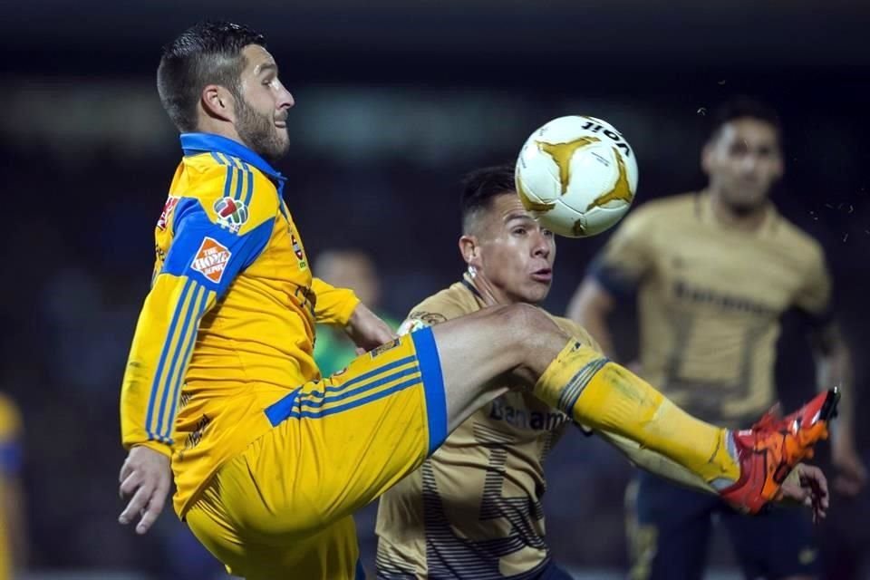 Tigres ha sacado a Pumas del camino rumbo al título en 4 ocasiones de 6 posibles.