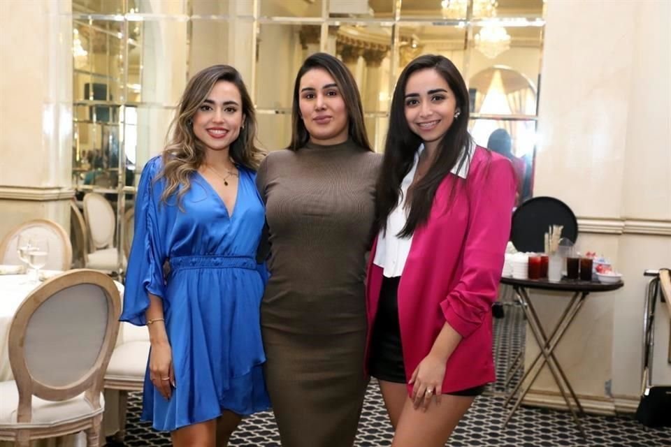 Estefany Gracia, Diana Bello y Norma Bautista