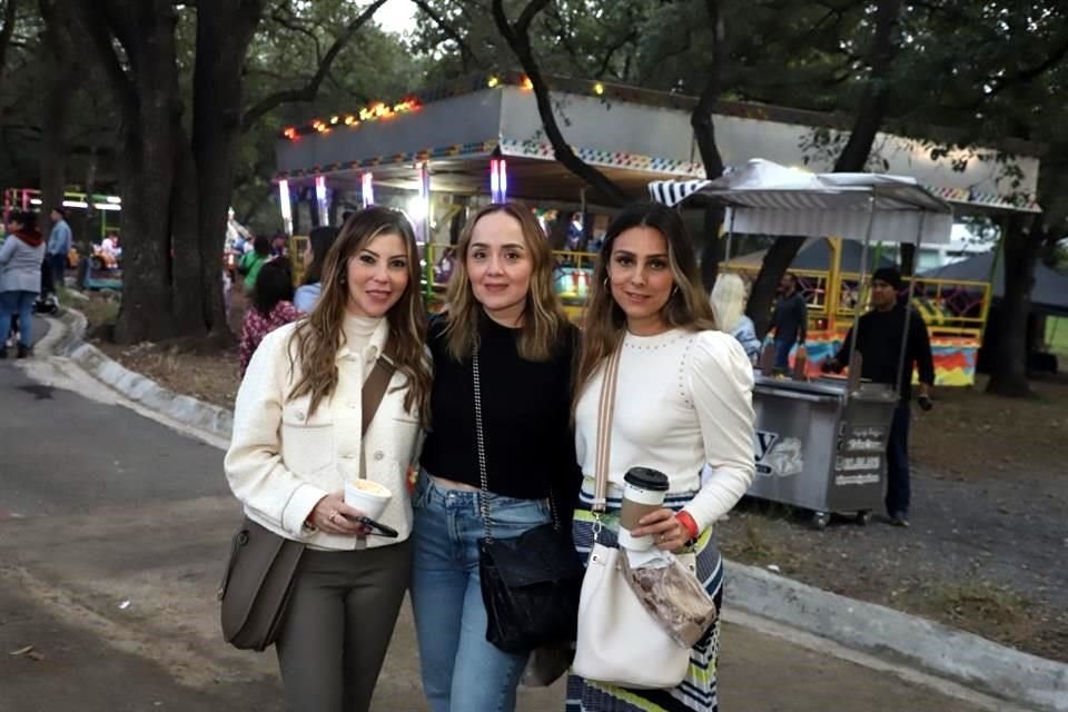 Evelyn Rodríguez, Alejandra González y Aurora Ancer