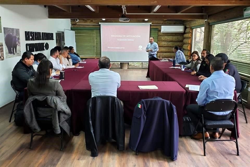 La Conanp presentó ayer los avances en la reforestación en la Sierra de Santiago.